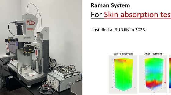 SUNJIN BEAUTY SCIENCE Has Taken a Significant Leap by Introducing the First Raman Spectrometer in the Korean Cosmetic Industry!