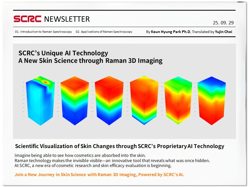 SCRC’s Unique AI Technology A New Skin Science through Raman 3D Imaging