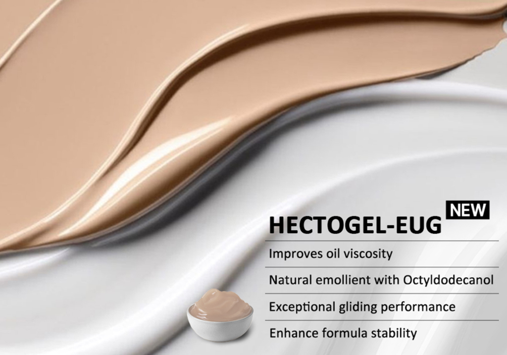 A New Choice of Thickener for Smooth & Lightweight Formulations: HECTOGEL-EUG