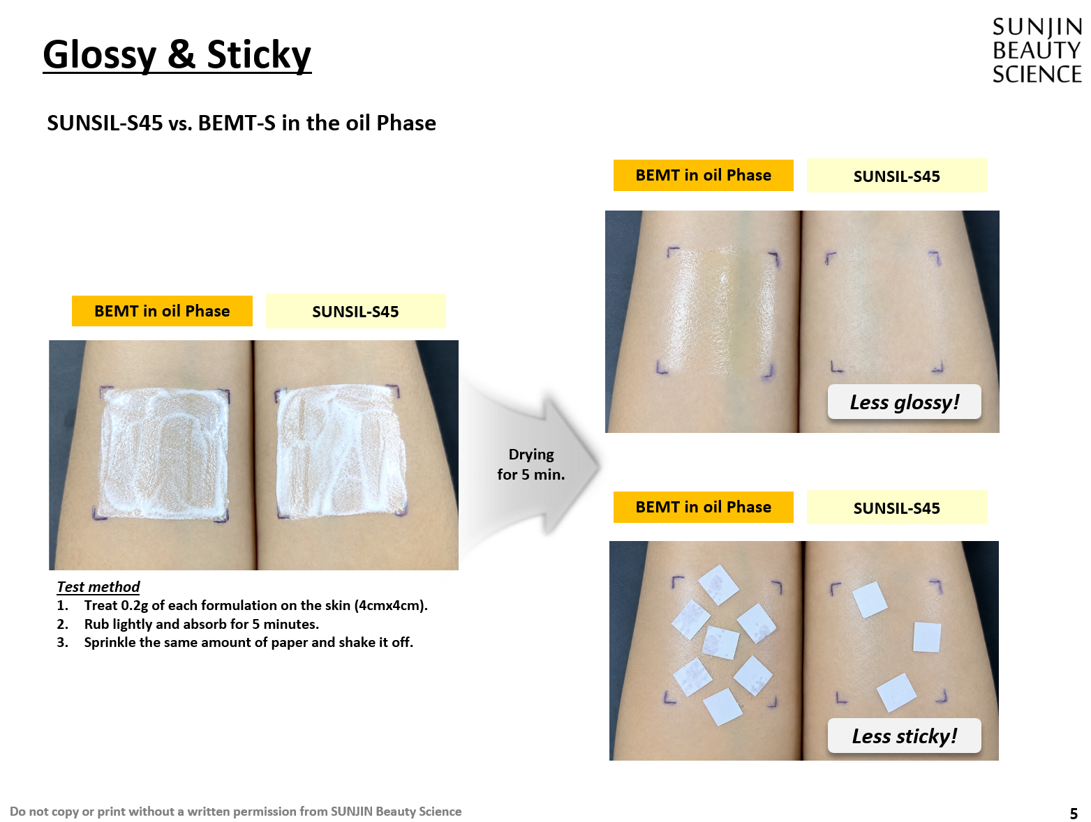 Make sun care as lightweight as skincare with our patented SUNSIL UV Capsule